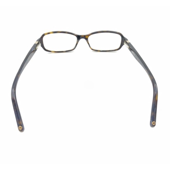 Coach Twila 849 Brown Tortoise Rectangle Eyeglasses Frames 50-16 135 Designer - Picture 5 of 12